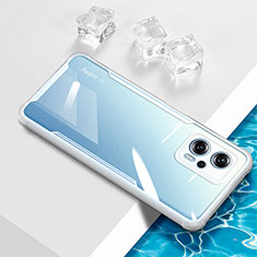 Custodia Silicone Trasparente Ultra Sottile Cover Morbida BH1 per Xiaomi Poco X4 GT 5G Bianco