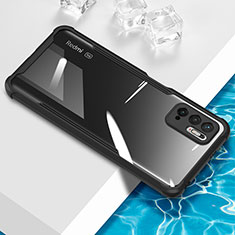 Custodia Silicone Trasparente Ultra Sottile Cover Morbida BH1 per Xiaomi Redmi Note 11 SE 5G Nero