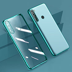 Custodia Silicone Trasparente Ultra Sottile Cover Morbida D01 per Xiaomi Redmi Note 8 (2021) Verde