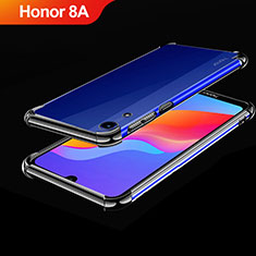 Custodia Silicone Trasparente Ultra Sottile Cover Morbida H01 per Huawei Honor 8A Nero