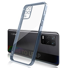 Custodia Silicone Trasparente Ultra Sottile Cover Morbida H01 per Realme Q3i 5G Blu