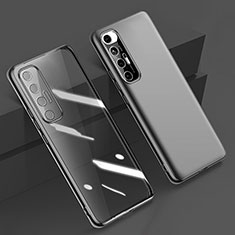 Custodia Silicone Trasparente Ultra Sottile Cover Morbida H01 per Xiaomi Mi 10S 5G Nero