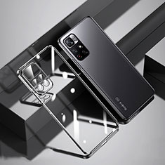 Custodia Silicone Trasparente Ultra Sottile Cover Morbida H01 per Xiaomi Poco M4 Pro 5G Nero