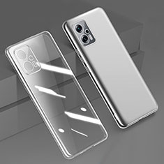 Custodia Silicone Trasparente Ultra Sottile Cover Morbida H01 per Xiaomi Poco X4 GT 5G Chiaro