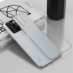 Custodia Silicone Trasparente Ultra Sottile Cover Morbida H01 per Xiaomi Redmi Note 10 Pro 5G Chiaro