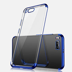 Custodia Silicone Trasparente Ultra Sottile Cover Morbida H03 per Xiaomi Mi Note 3 Blu