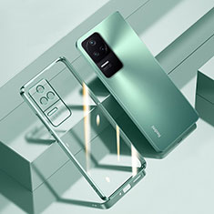 Custodia Silicone Trasparente Ultra Sottile Cover Morbida H03 per Xiaomi Poco F4 5G Verde