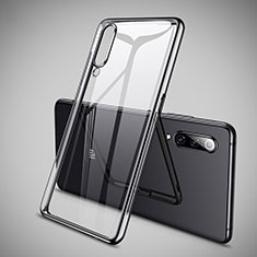 Custodia Silicone Trasparente Ultra Sottile Cover Morbida H05 per Xiaomi Mi 9 Pro Nero