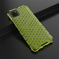 Custodia Silicone Trasparente Ultra Sottile Cover Morbida P01 per Realme C11 Verde