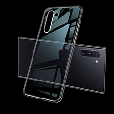 Custodia Silicone Trasparente Ultra Sottile Cover Morbida S01 per Samsung Galaxy Note 10 Chiaro