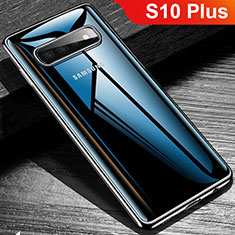 Custodia Silicone Trasparente Ultra Sottile Cover Morbida S02 per Samsung Galaxy S10 Plus Chiaro