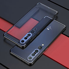 Custodia Silicone Trasparente Ultra Sottile Cover Morbida S03 per Xiaomi Mi 10 Pro Nero