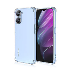 Custodia Silicone Trasparente Ultra Sottile Cover Morbida Sfumato per Realme V30t 5G Chiaro