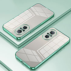 Custodia Silicone Trasparente Ultra Sottile Cover Morbida SY1 per Huawei Nova 9 SE Verde