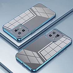 Custodia Silicone Trasparente Ultra Sottile Cover Morbida SY1 per Xiaomi Mi 13 5G Blu