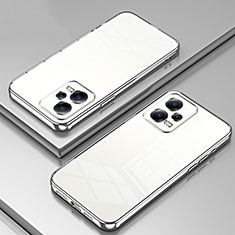 Custodia Silicone Trasparente Ultra Sottile Cover Morbida SY1 per Xiaomi Poco X5 5G Argento