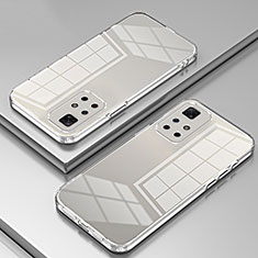 Custodia Silicone Trasparente Ultra Sottile Cover Morbida SY1 per Xiaomi Redmi Note 11 5G Chiaro