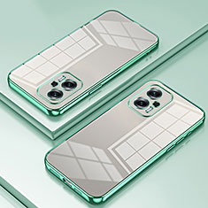 Custodia Silicone Trasparente Ultra Sottile Cover Morbida SY1 per Xiaomi Redmi Note 11T Pro 5G Verde