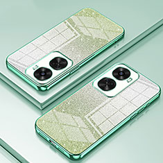 Custodia Silicone Trasparente Ultra Sottile Cover Morbida SY2 per Huawei Nova 11 SE Verde