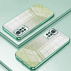 Custodia Silicone Trasparente Ultra Sottile Cover Morbida SY2 per Xiaomi Redmi Note 11 Pro 4G Verde