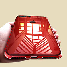Custodia Silicone Trasparente Ultra Sottile Morbida A09 per Apple iPhone 8 Plus Chiaro