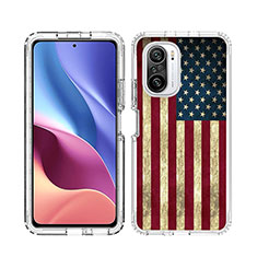 Custodia Silicone Trasparente Ultra Sottile Morbida Cover Fronte e Retro 360 JX1 per Xiaomi Mi 11X 5G Multicolore