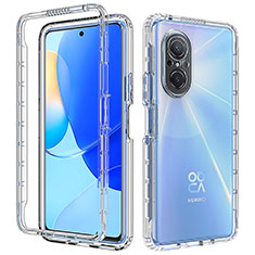 Custodia Silicone Trasparente Ultra Sottile Morbida Cover Fronte e Retro 360 per Huawei Nova 9 SE Chiaro