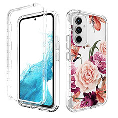 Custodia Silicone Trasparente Ultra Sottile Morbida Cover Fronte e Retro 360 per Samsung Galaxy A54 5G Colorato