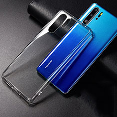 Custodia Silicone Trasparente Ultra Sottile Morbida K01 per Huawei P30 Pro Chiaro