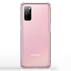 Custodia Silicone Trasparente Ultra Sottile Morbida K02 per Samsung Galaxy S20 Plus 5G Chiaro