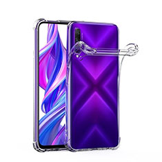 Custodia Silicone Trasparente Ultra Sottile Morbida K03 per Huawei P20 Pro Chiaro