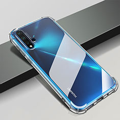 Custodia Silicone Trasparente Ultra Sottile Morbida K05 per Huawei P20 Lite (2019) Chiaro