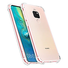 Custodia Silicone Trasparente Ultra Sottile Morbida K07 per Huawei Mate 20 Chiaro