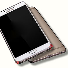 Custodia Silicone Trasparente Ultra Sottile Morbida per Samsung Galaxy C9 Pro C9000 Chiaro