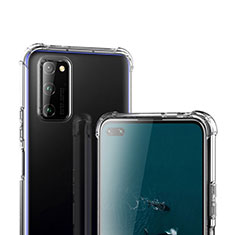 Custodia Silicone Trasparente Ultra Sottile Morbida T02 per Huawei Honor View 30 Pro 5G Chiaro