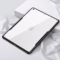 Custodia Silicone Trasparente Ultra Sottile Morbida T04 per Apple iPad 10.2 (2021) Nero