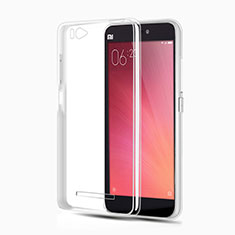 Custodia Silicone Trasparente Ultra Sottile Morbida T04 per Xiaomi Mi 4i Chiaro