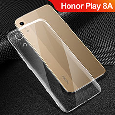 Custodia Silicone Trasparente Ultra Sottile Morbida T06 per Huawei Honor Play 8A Chiaro