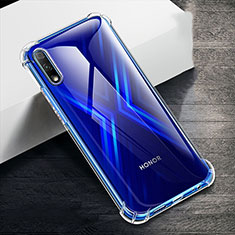 Custodia Silicone Trasparente Ultra Sottile Morbida T06 per Huawei Y9 Prime (2019) Chiaro