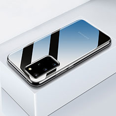Custodia Silicone Trasparente Ultra Sottile Morbida T06 per Samsung Galaxy S20 Plus 5G Chiaro