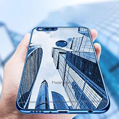 Custodia Silicone Trasparente Ultra Sottile Morbida T07 per Huawei Honor 7X Chiaro