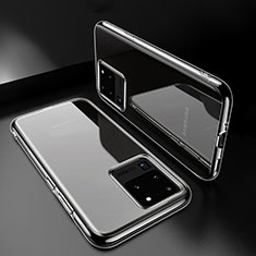 Custodia Silicone Trasparente Ultra Sottile Morbida T07 per Samsung Galaxy S20 Ultra 5G Chiaro