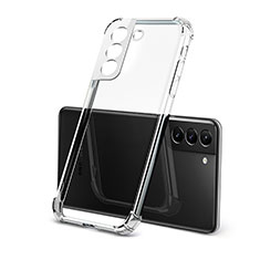 Custodia Silicone Trasparente Ultra Sottile Morbida T07 per Samsung Galaxy S23 Plus 5G Chiaro