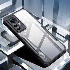 Custodia Silicone Trasparente Ultra Sottile Morbida T07 per Xiaomi Mi 12T 5G Nero