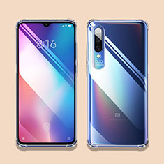 Custodia Silicone Trasparente Ultra Sottile Morbida T07 per Xiaomi Mi 9 Chiaro