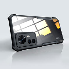 Custodia Silicone Trasparente Ultra Sottile Morbida T08 per Xiaomi Mi 12T 5G Nero