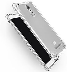Custodia Silicone Trasparente Ultra Sottile Morbida T12 per Xiaomi Redmi Note 3 Pro Chiaro