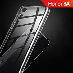 Custodia Silicone Trasparente Ultra Sottile Morbida T14 per Huawei Honor 8A Chiaro