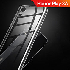 Custodia Silicone Trasparente Ultra Sottile Morbida T14 per Huawei Honor Play 8A Chiaro