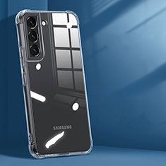 Custodia Silicone Trasparente Ultra Sottile Morbida T15 per Samsung Galaxy S21 5G Chiaro